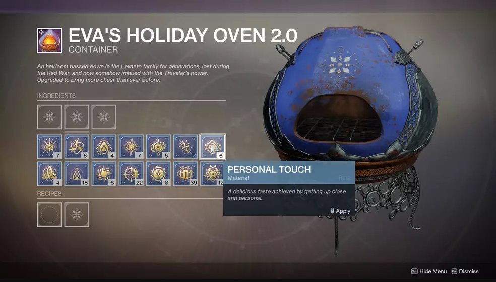 How to Get Personal Touch in Destiny 2