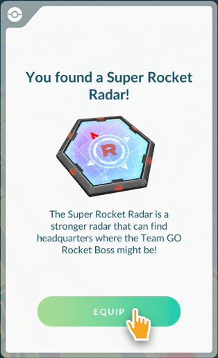 How to Get a Super Rocket Radar in Pokémon Go