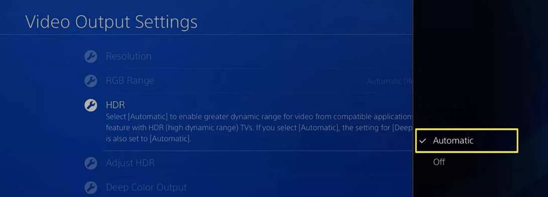 How to Enable HDR on PS4