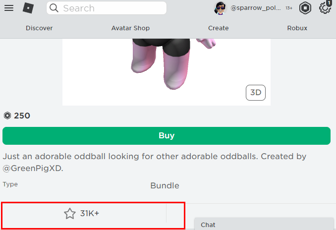 How to Save a Favorite on Roblox