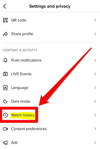 How to See Your History on TikTok