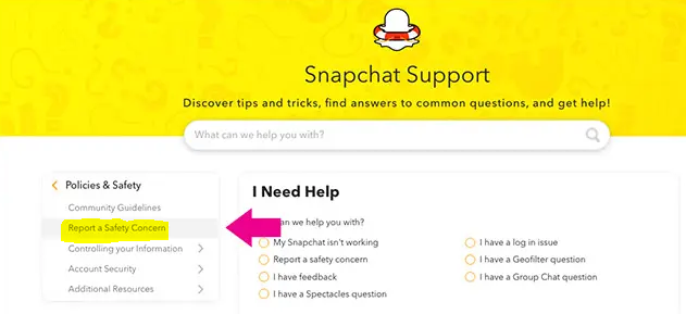 How to Report Someone on Snapchat