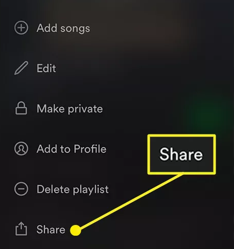 How to Share a Spotify Playlist From My Phone