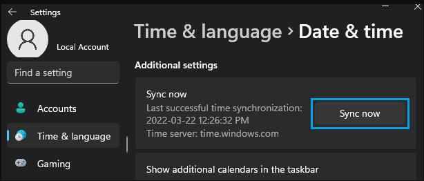 How to Change Time Zone in Windows 11
