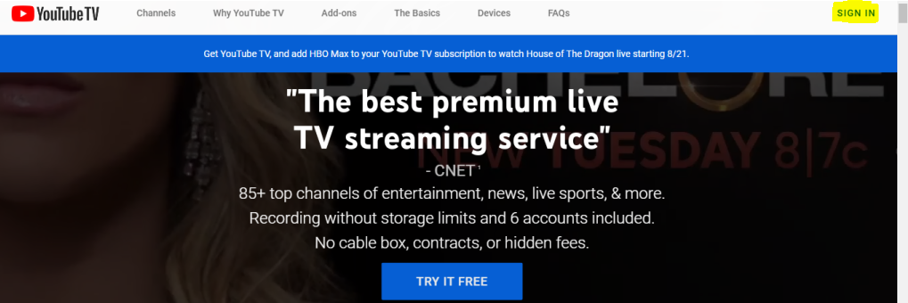 How to Update Payment on YouTube TV on Windows or Mac