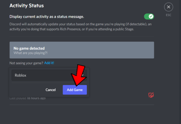 How to Change Activity Status on Discord PC