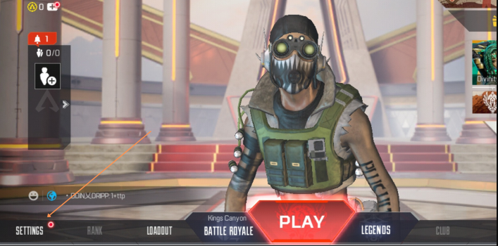 How to Logout and Login to Apex Legends Mobile