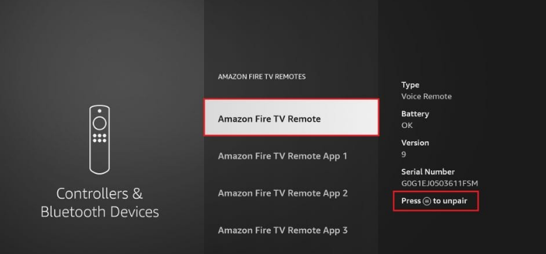 How to Unpair Your Firestick Remote