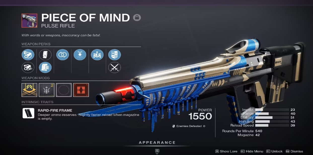 How to Get Piece Of Mind in Destiny 2