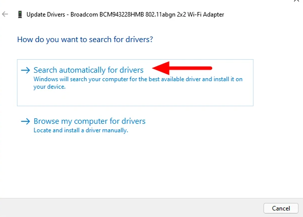 How to Update Wi-Fi Driver on Windows 11