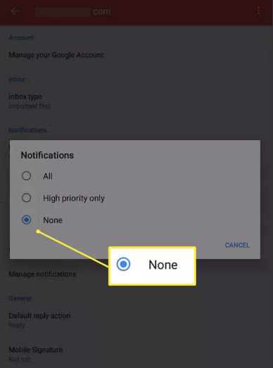 How to Turn Off Gmail Notifications From an Android Device