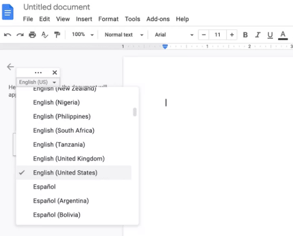 How to Use Transcribe Audio on Google Docs