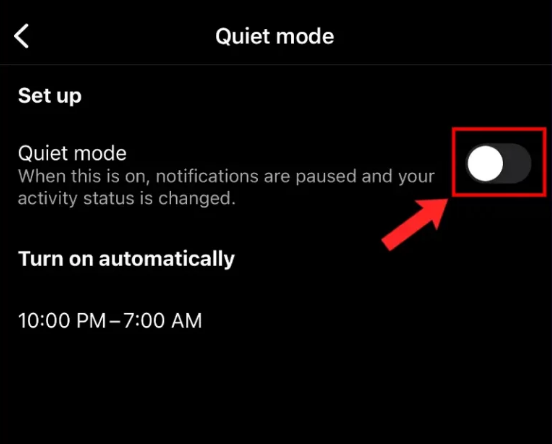 How to Turn On Quiet Mode on the Instagram Mobile App
