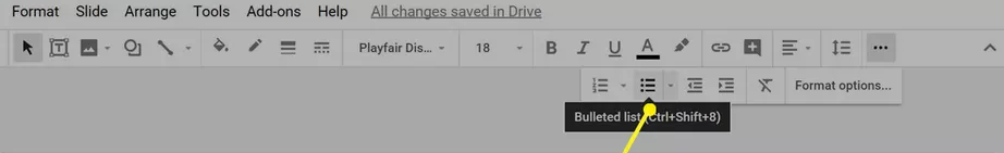 How to Insert Google Slides Bullet Points on Your Web