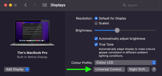 How to Set Up Universal Control on Mac