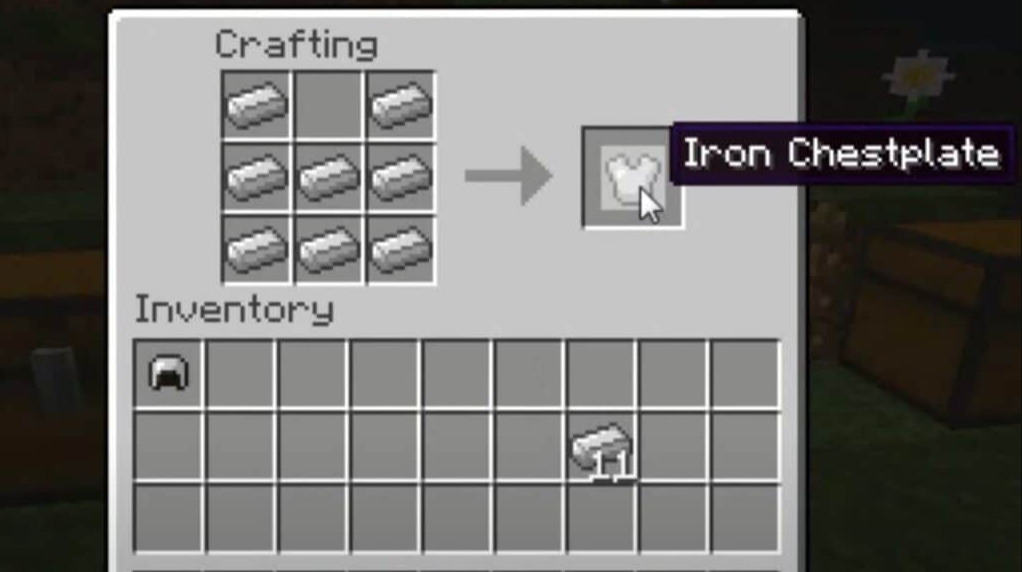 How to Make Chest Plates and Helmets in Minecraft