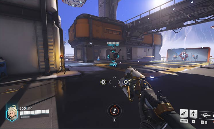 How to Super Jump While Playing as Mercy in Overwatch 2