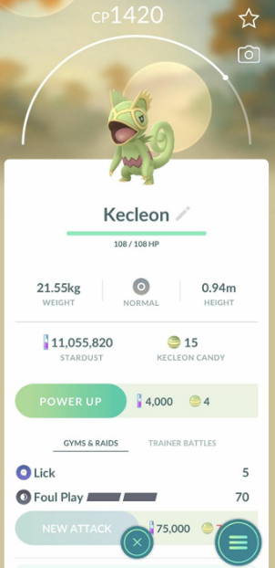 How to Get Kecleon in Pokemon Go