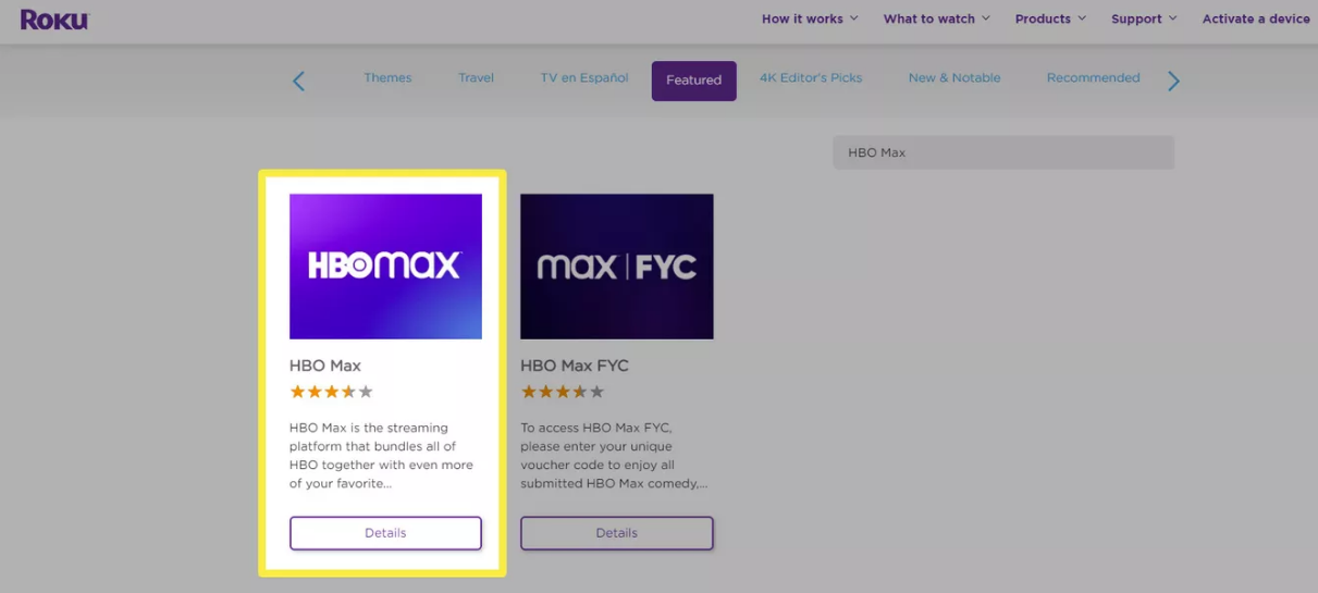 How to Add HBO Max on Roku from Your Web Browser