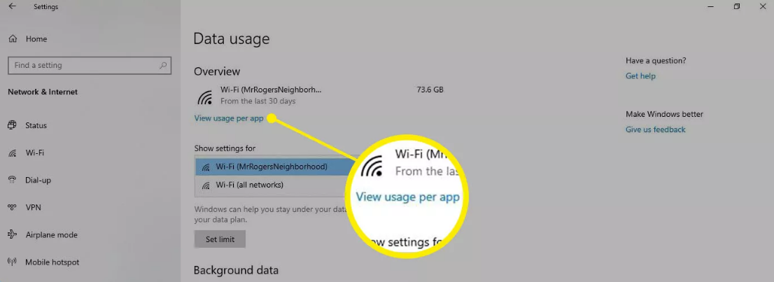 How to Check Data Usage in Your Windows 10