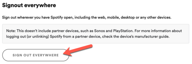 How to SignOut of All Devices at Once on Spotify
