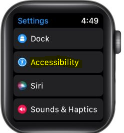 How to Enable Accessibility Shortcut on your Apple Watch