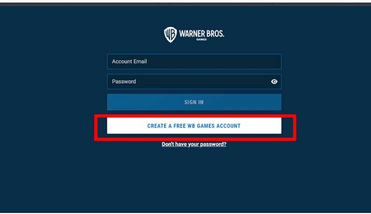 How to Create WB Games Account in Multiversus