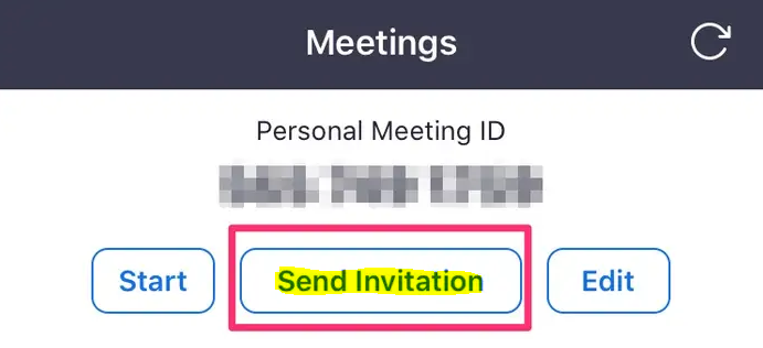 How to Send a Zoom Invitation on Your Mobile Devices