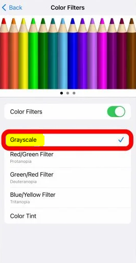 How to Enable your iPhone Black and White Using Grayscale