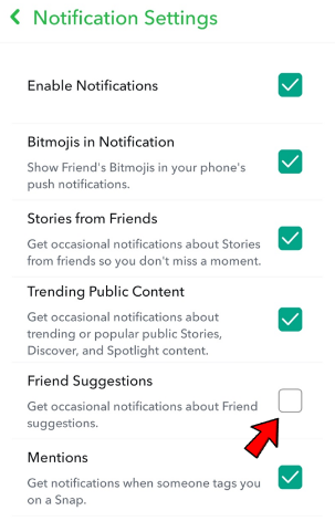 How to Disable Quick Ads Notifications on Snapchat