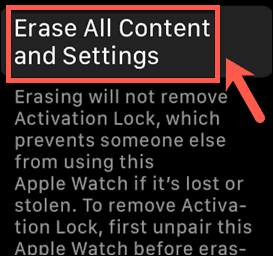 How to Disconnect Apple Watch from your Apple Watch