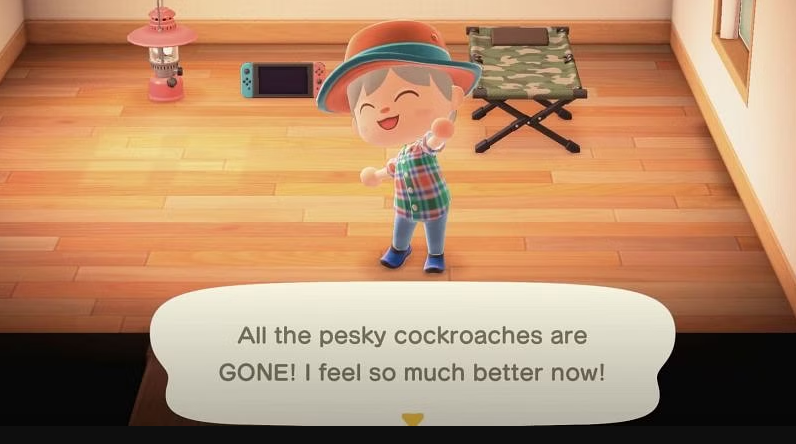 How to Get Rid of Cockroaches in Animal Crossing: New Horizon