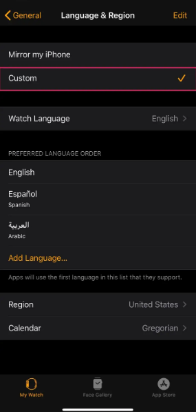 How to Change Language on Your Apple Watch