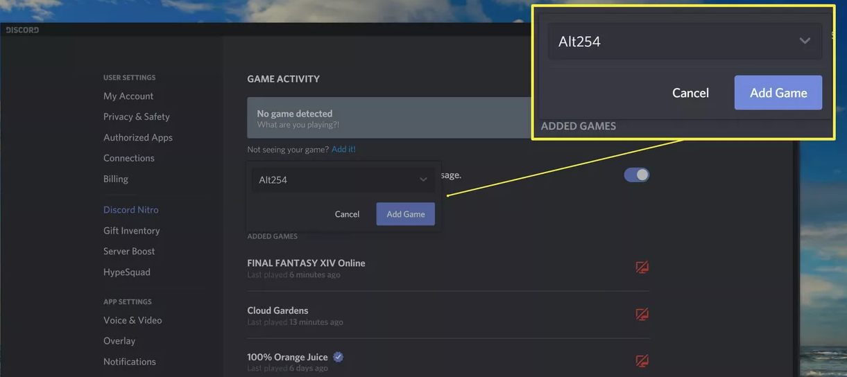 How to Add a Game to Discord