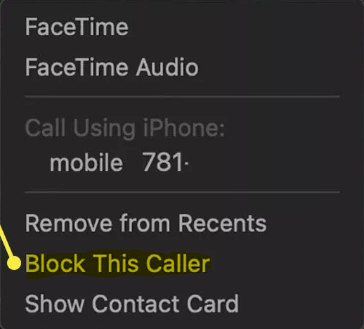How to Block an Unwanted FaceTime Caller on MacBook