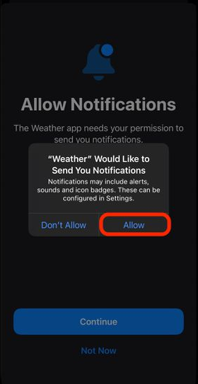 How to Get and Enable Weather Alerts on iOS 15
