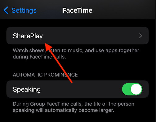 How to Disable SharePlay on Your iPhone or iPad