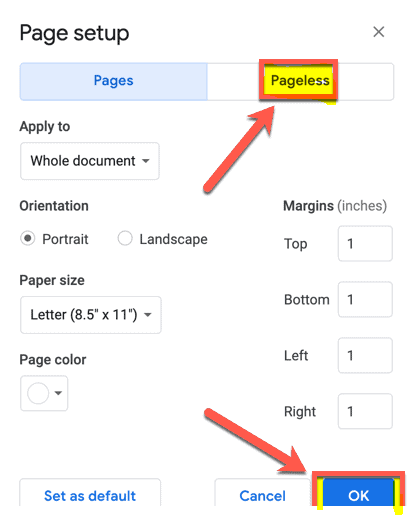 How to Delete or Get Rid of Page Breaks in Google Docs