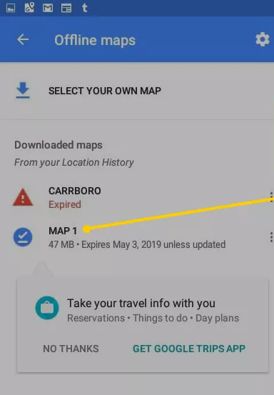 How to Use Your Offline Google Maps