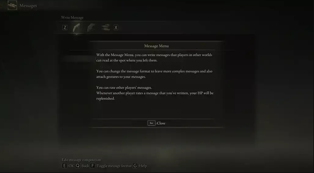 How to Write or Leave a Message in Elden Ring