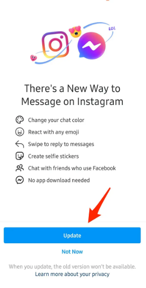 How to Update Your Instagram Messaging
