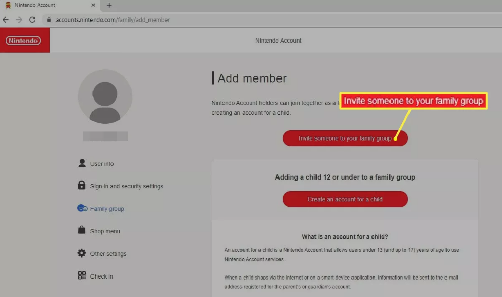 How to Add Users to a Nintendo Switch Online Family