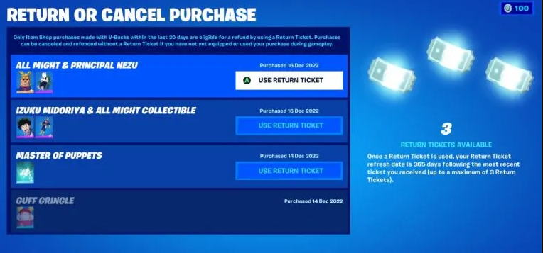 How to Get a Refund for Fortnite Purchases