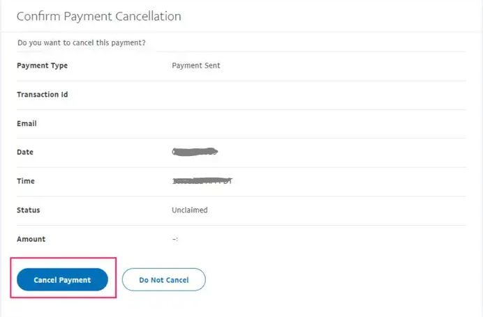 How to Cancel a Payment on PayPal