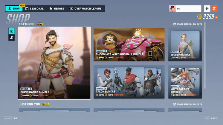 How to Get the Cupid Hanzo Skin in Overwatch 2