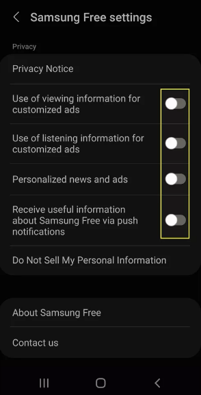 How to Partially Disable Samsung Free on Your Devices