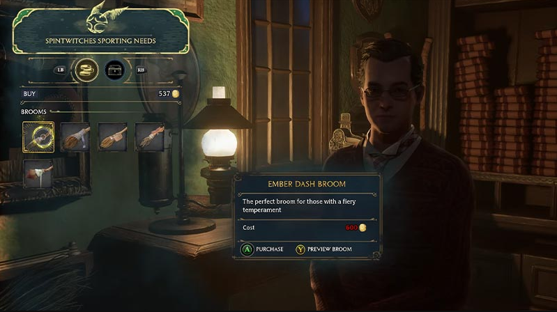 How to Equip Your Broom in Hogwarts Legacy (PC, PS5, Xbox)