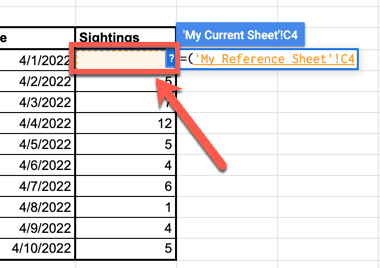 How to Pull Cell Data From Another Sheet in Google Sheets