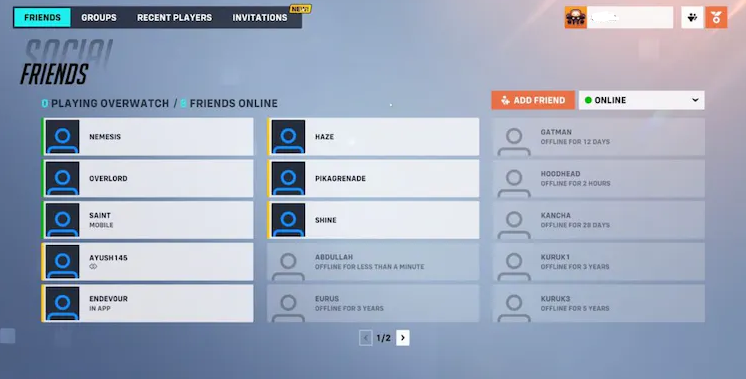 How to Accept a Friend Request in Overwatch 2