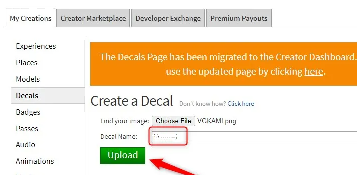 How to Create Decals in Roblox